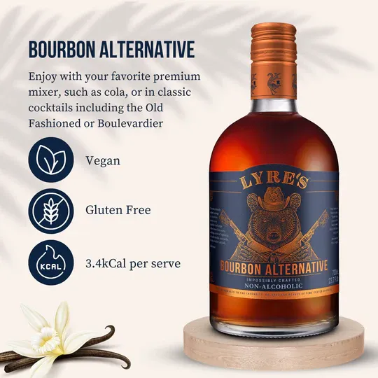 Lyre's Non-Alcoholic Bourbon Alternative Case of 6
