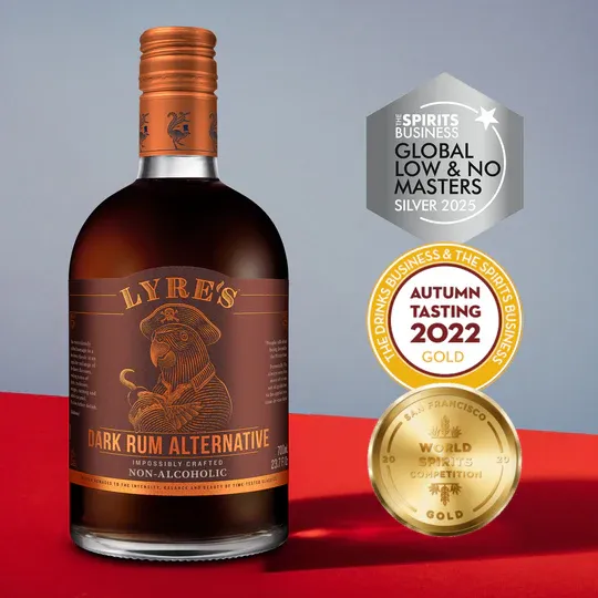 Lyre's Non-Alcoholic Dark Rum Alternative Case of 6