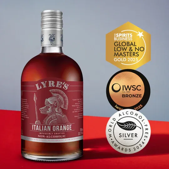 Lyre's Non-Alcoholic Italian Orange Aperitif Case of 6