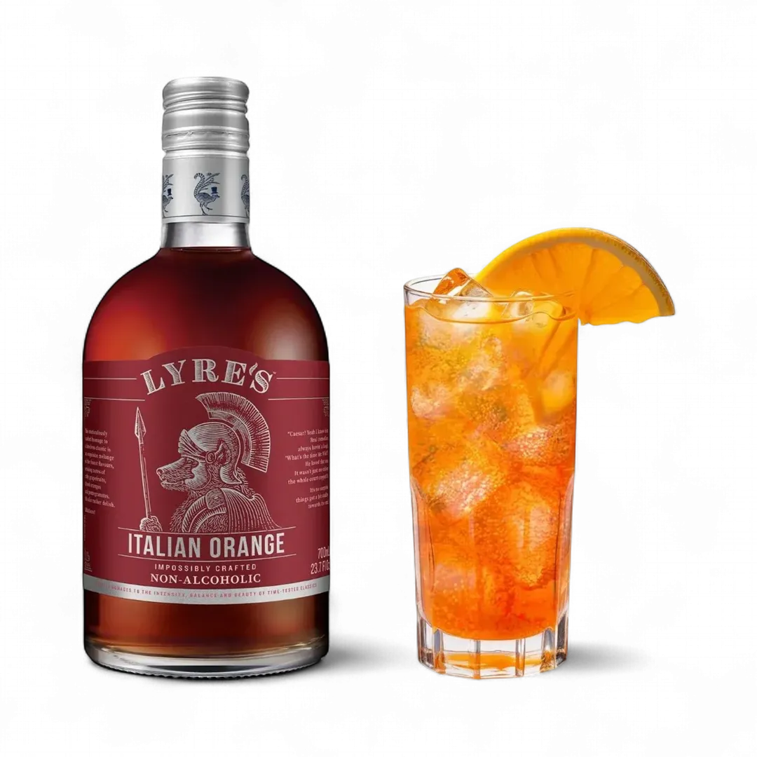 Lyre's Non-Alcoholic Italian Orange Aperitif Case of 6