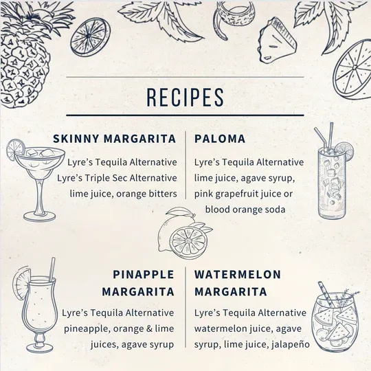 Lyre's Non-Alcoholic Tequila Alternative Case of 6