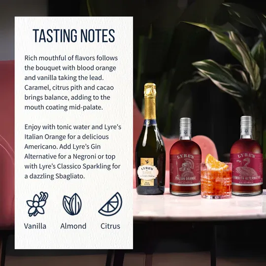 Lyre's Non-Alcoholic Vermouth Alternative Aperitif Case of 6