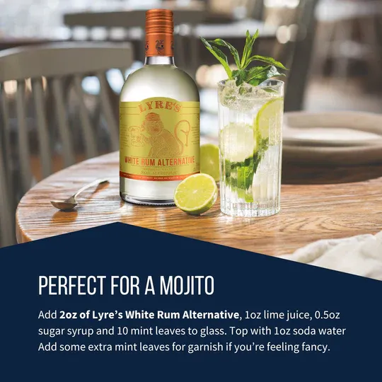 Lyre's Non-Alcoholic White Rum Alternative Case of 6