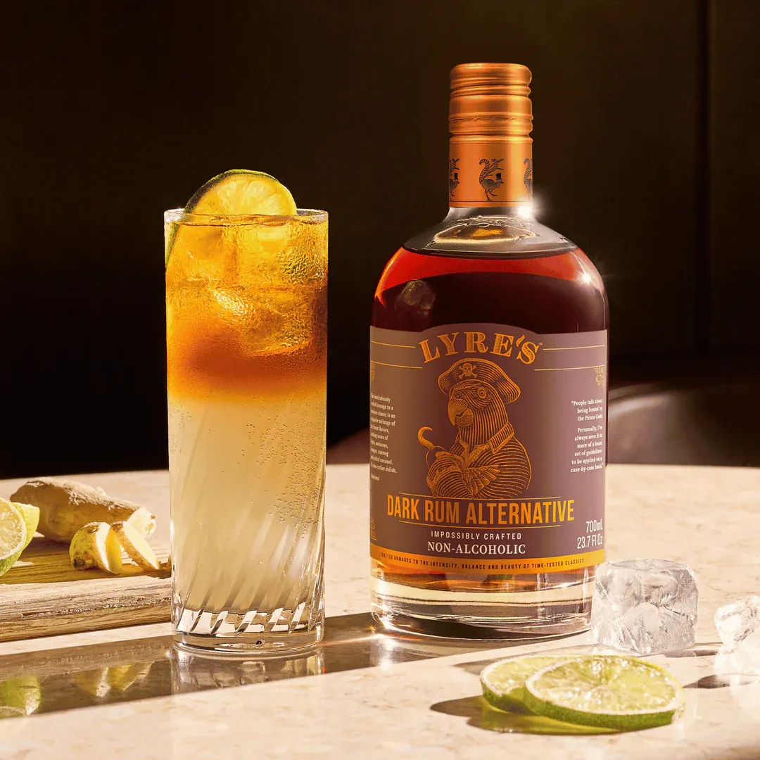 Lyre's Non-Alcoholic Dark Rum Alternative Case of 6