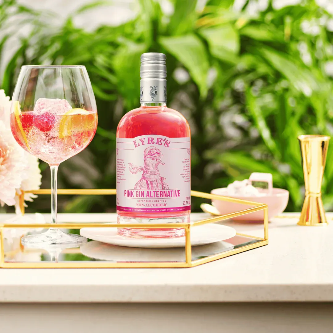 Lyre's Non-Alcoholic Pink Gin Alternative Case of 6
