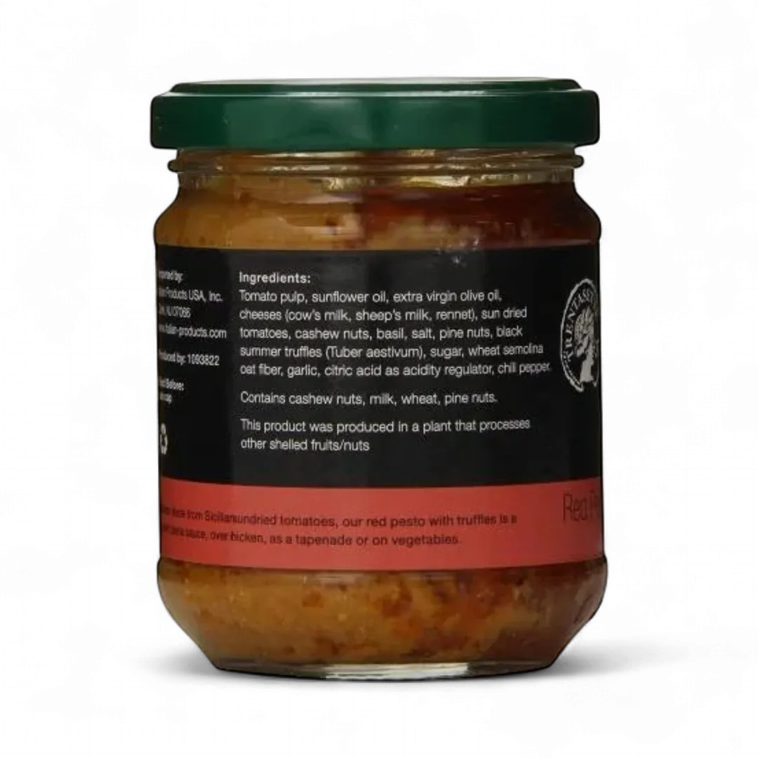Red Pesto with Truffles - 6.35oz (180gm)