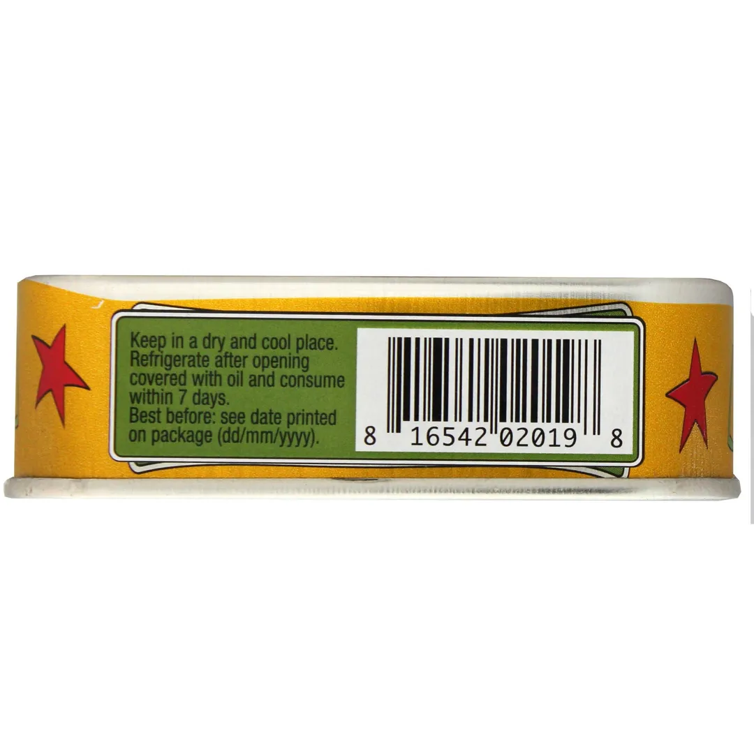 Anchovy Fillets in Extra Virgin Olive Oil-tin - 3.17oz(90gm)