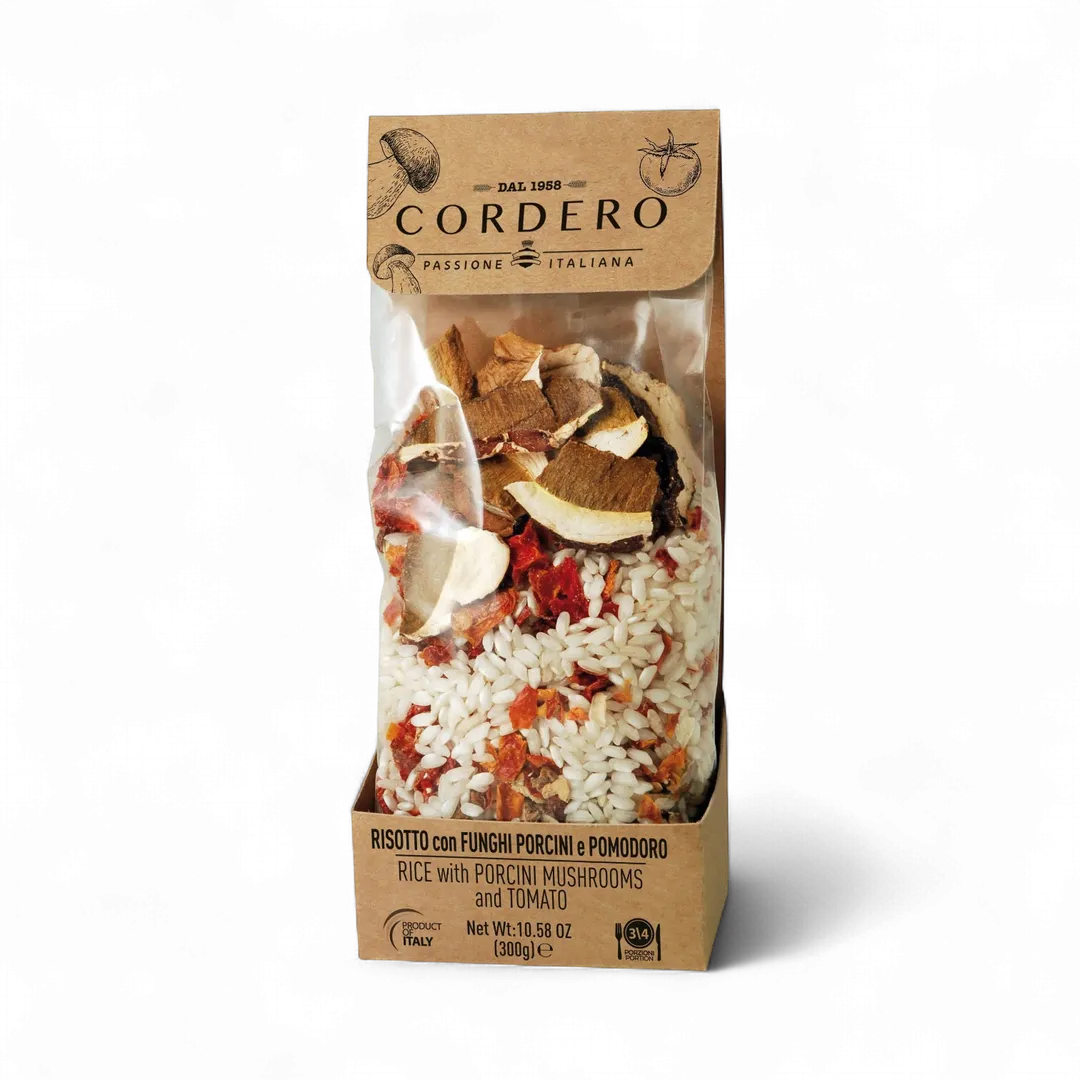 "Cordero" Risotto with Porcini mushrooms and Tomato, 10.58oz