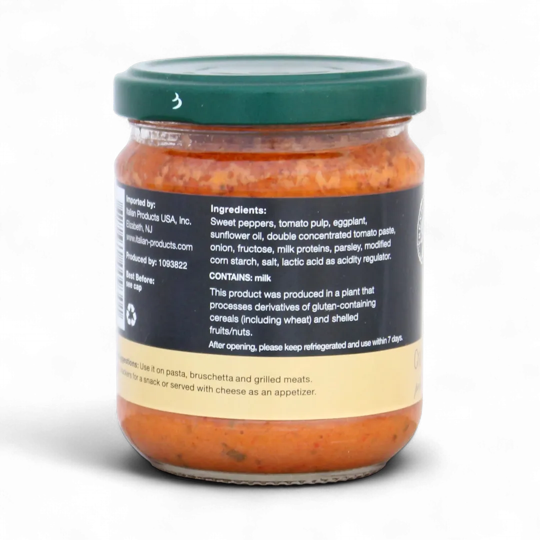 Cream of Peppers & Eggplant - 6.35oz (180gm)