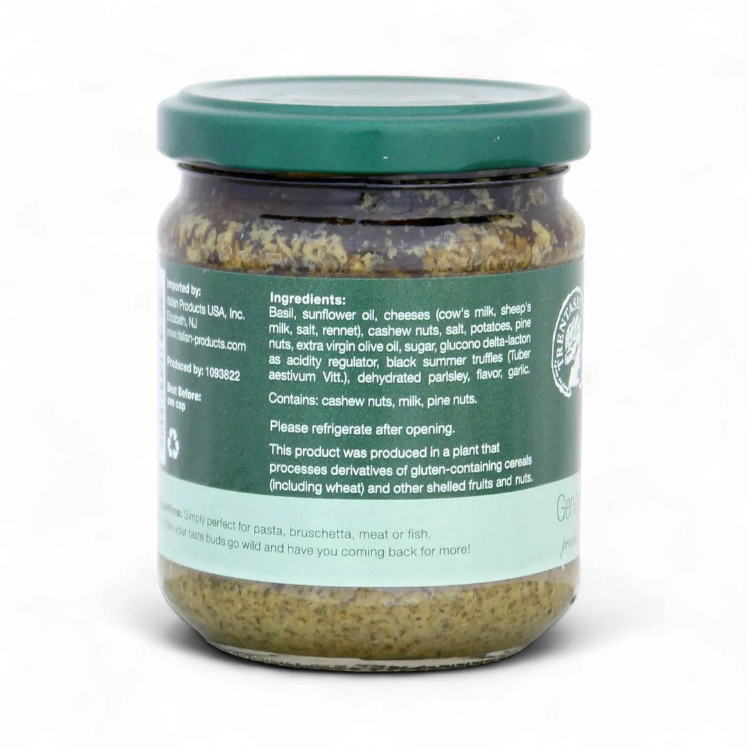 Genovese Pesto with Truffles - 6.35oz (180gm)