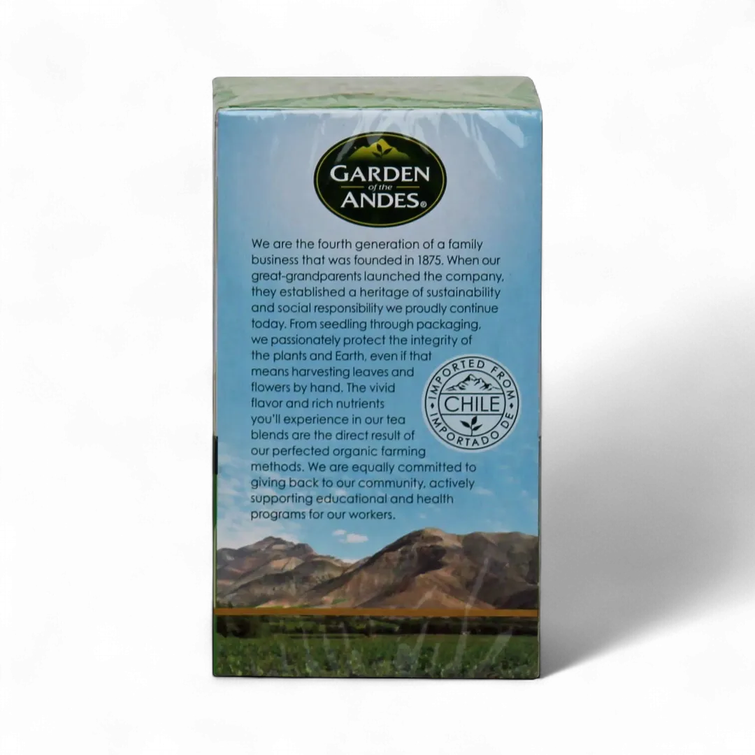 Peppermint Organic Tea - 20 Bags/Box