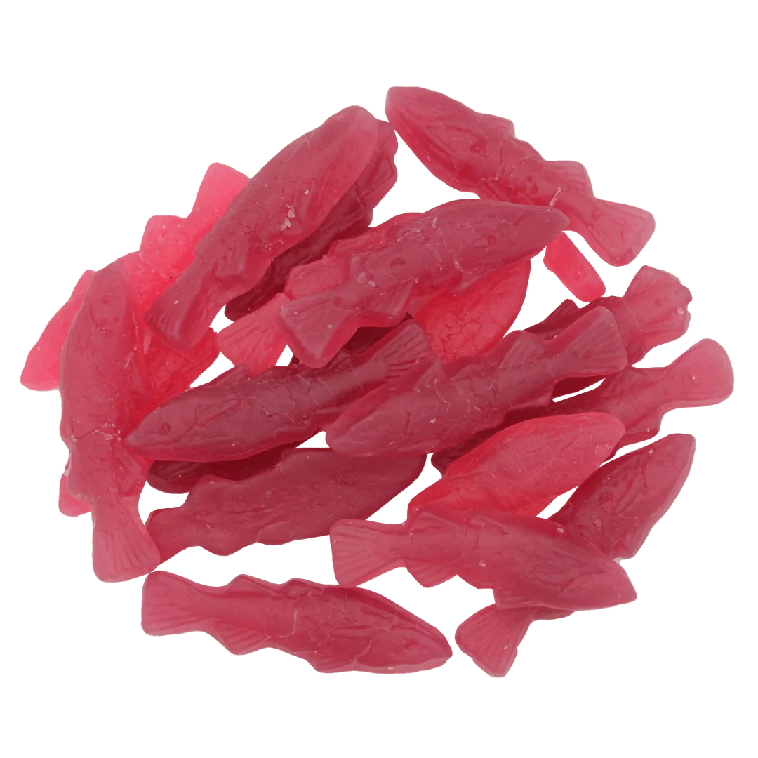 Raspberry and Blackcurrant Swedish Fish - 4.2oz (120gm)