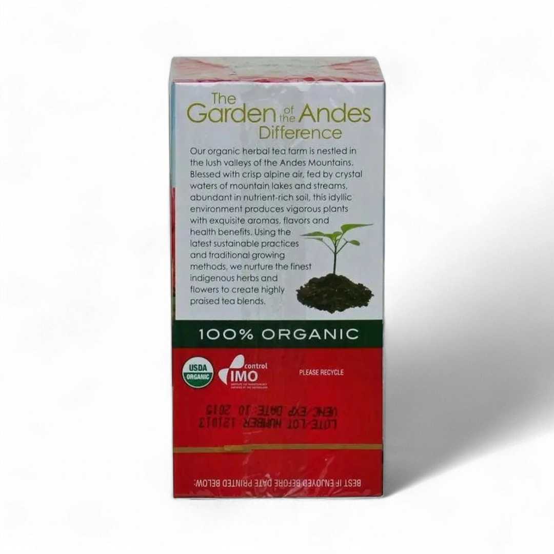 Rose Hip and Hibiscus Organic Tea - 20 Bags/Box