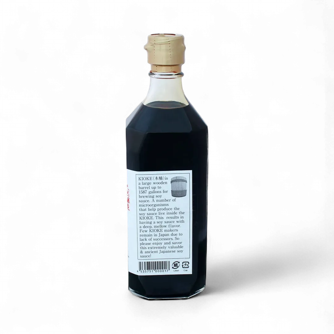 Soy Sauce aged 4 yrs (Tsuru Bishio) - 18oz (532ml)