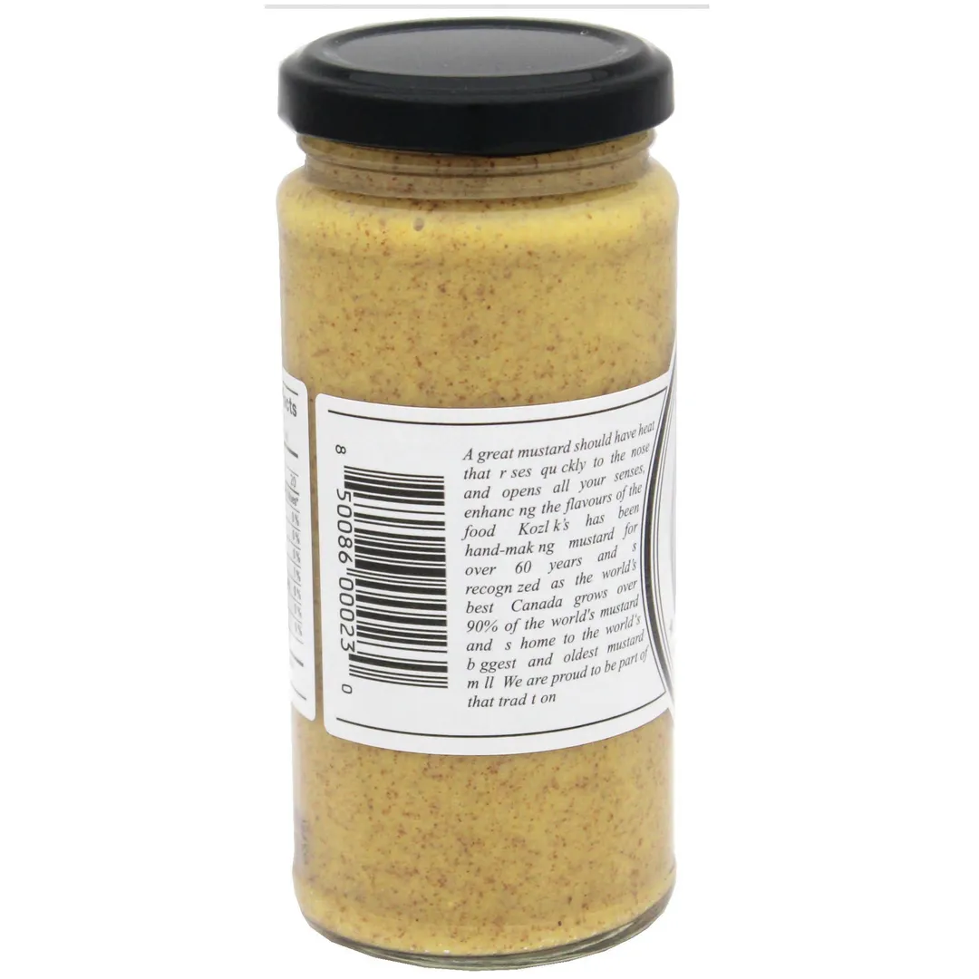 Sweet and Smokey Mustard - 8oz (227gm)