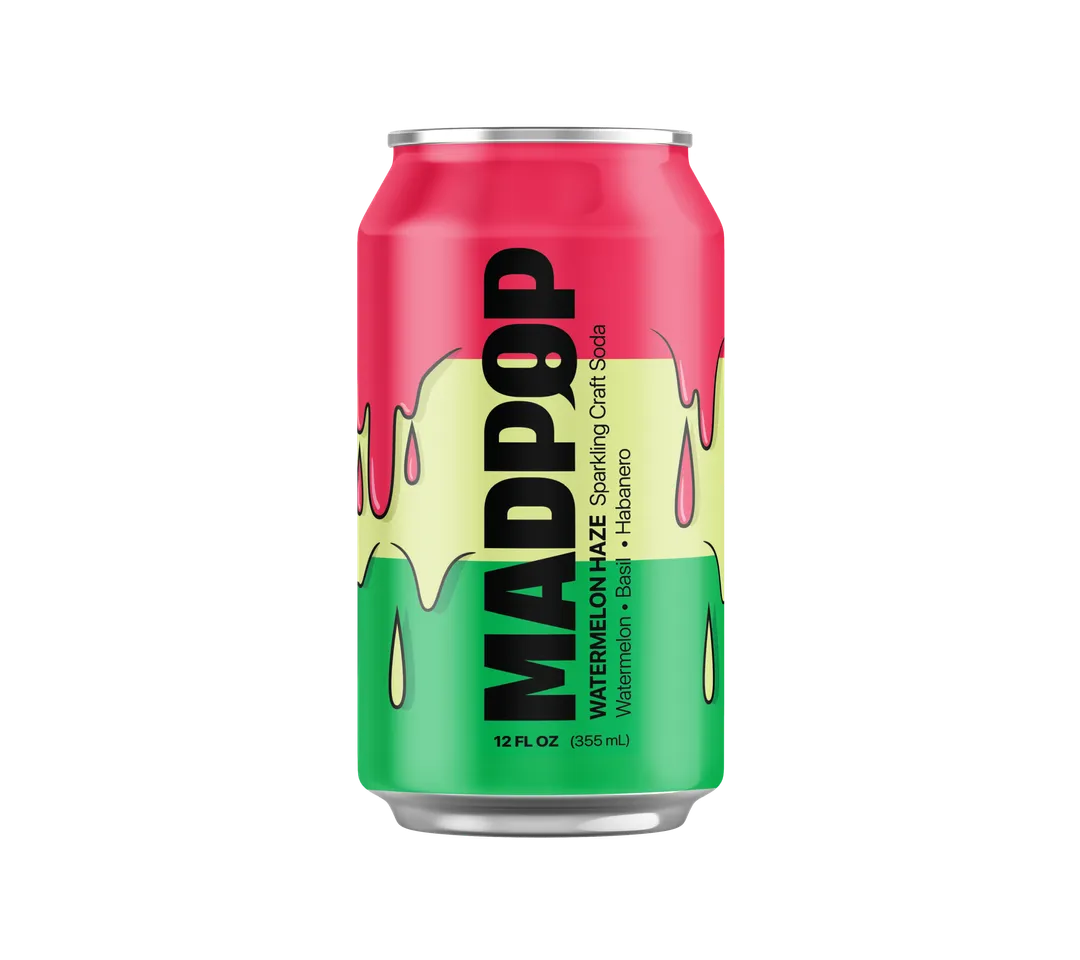 Watermelon Basil Habanero - 12 Can Case