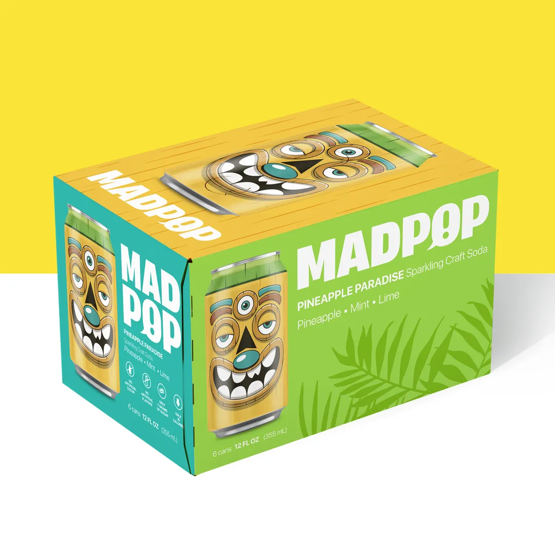 Pineapple Mint Lime - 12 Can Case