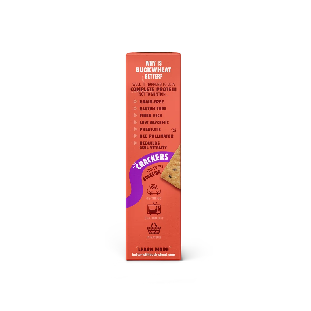 Everything Crackers | Gluten-Free | Artisanal | Charcuterie