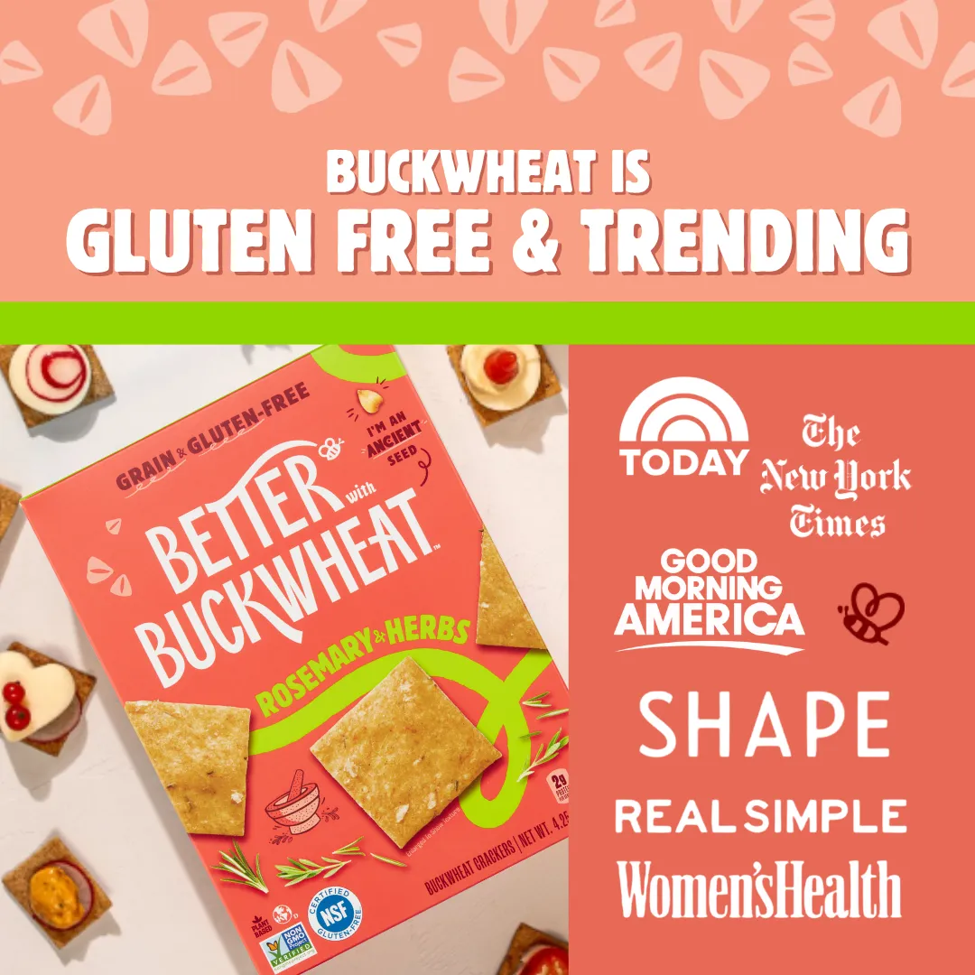 Rosemary + Herbs Crackers | Gluten-Free | Artisanal | Snack