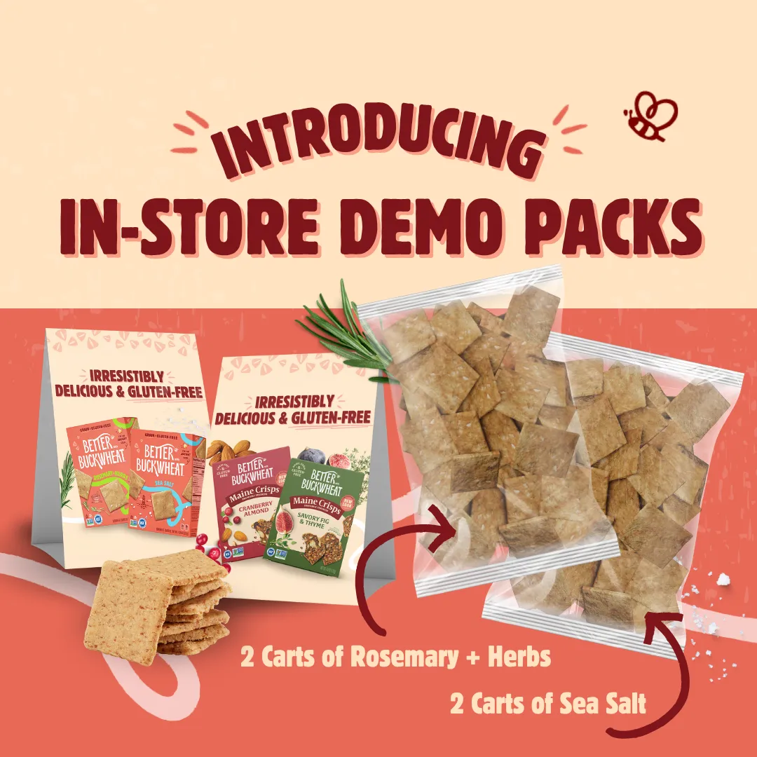 Gluten Free Cracker Demo Pack