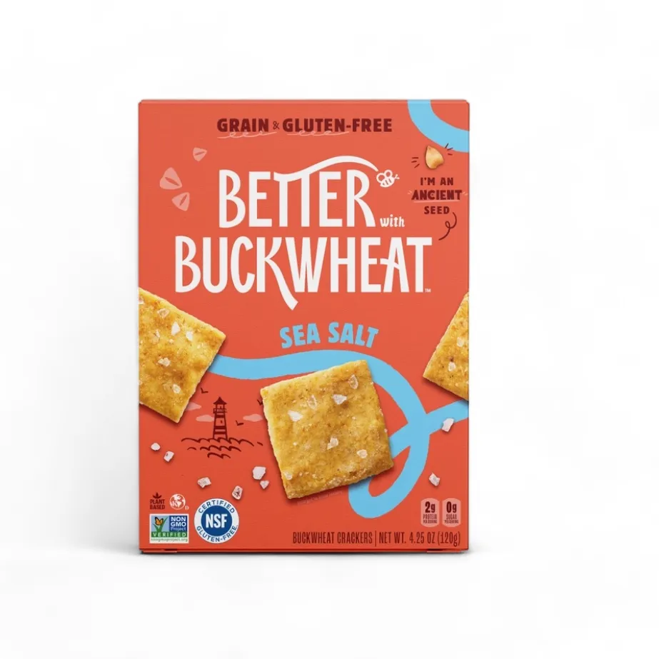 Sea Salt Crackers | Gluten-Free | Artisanal | Charcuterie