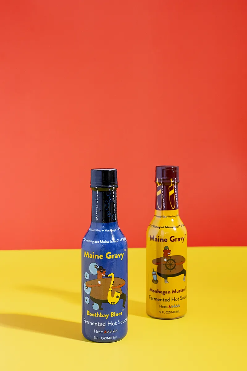 Maine Gravy Boothbay Blues Hot Sauce (Case)
