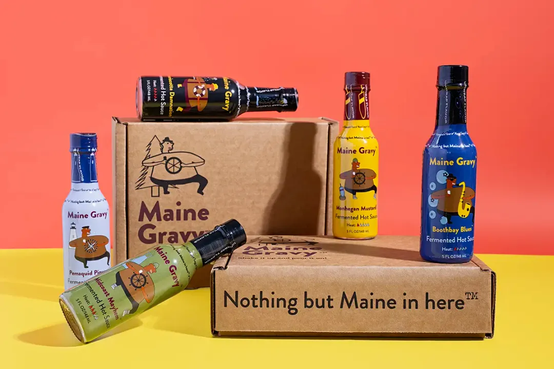 Maine Gravy Boothbay Blues Hot Sauce (Case)