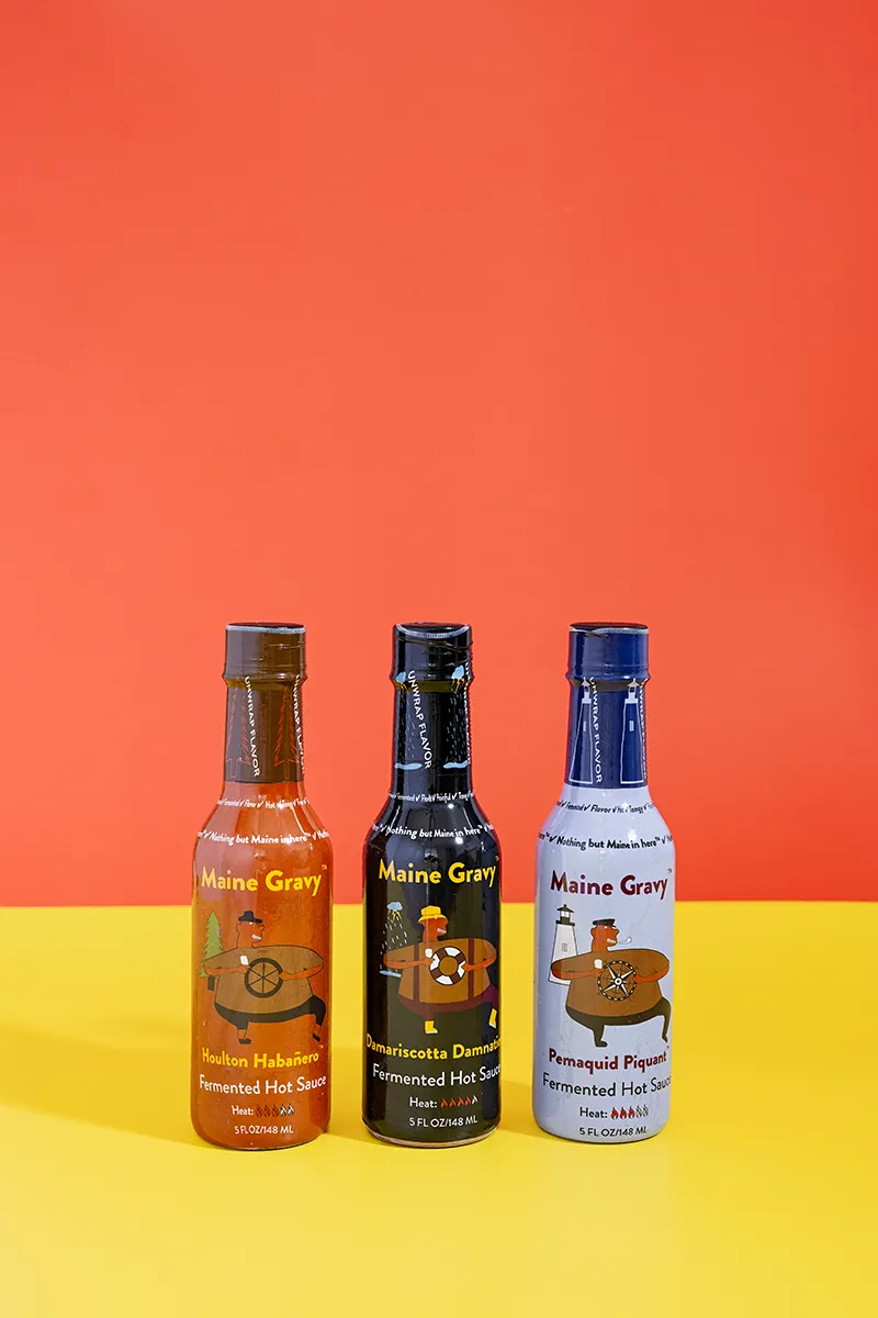 Maine Gravy Houlton Habanero Hot Sauce (Case)