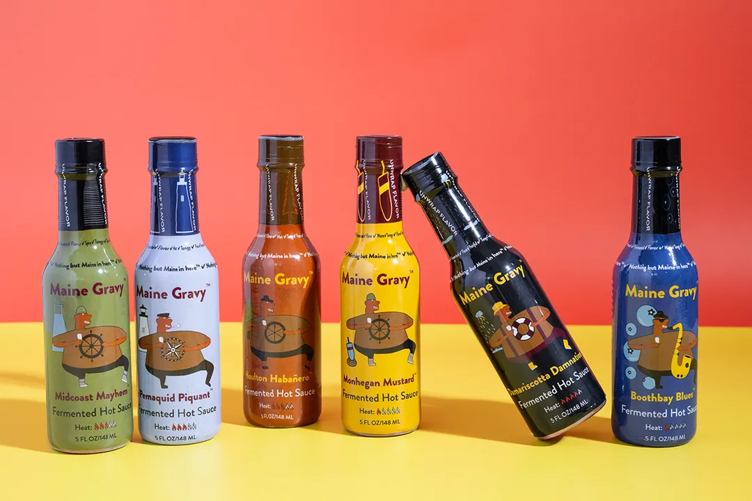 Maine Gravy Damariscotta Damnation Hot Sauce (Case)