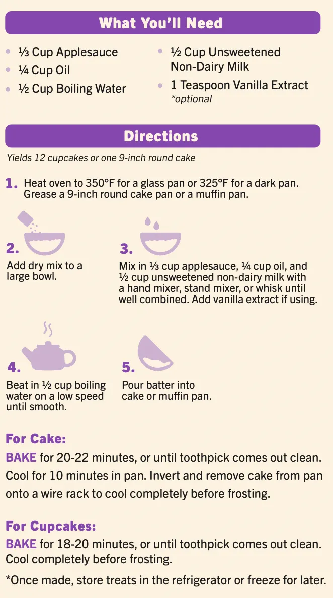 Chocolate Cake & Cupcake Mix