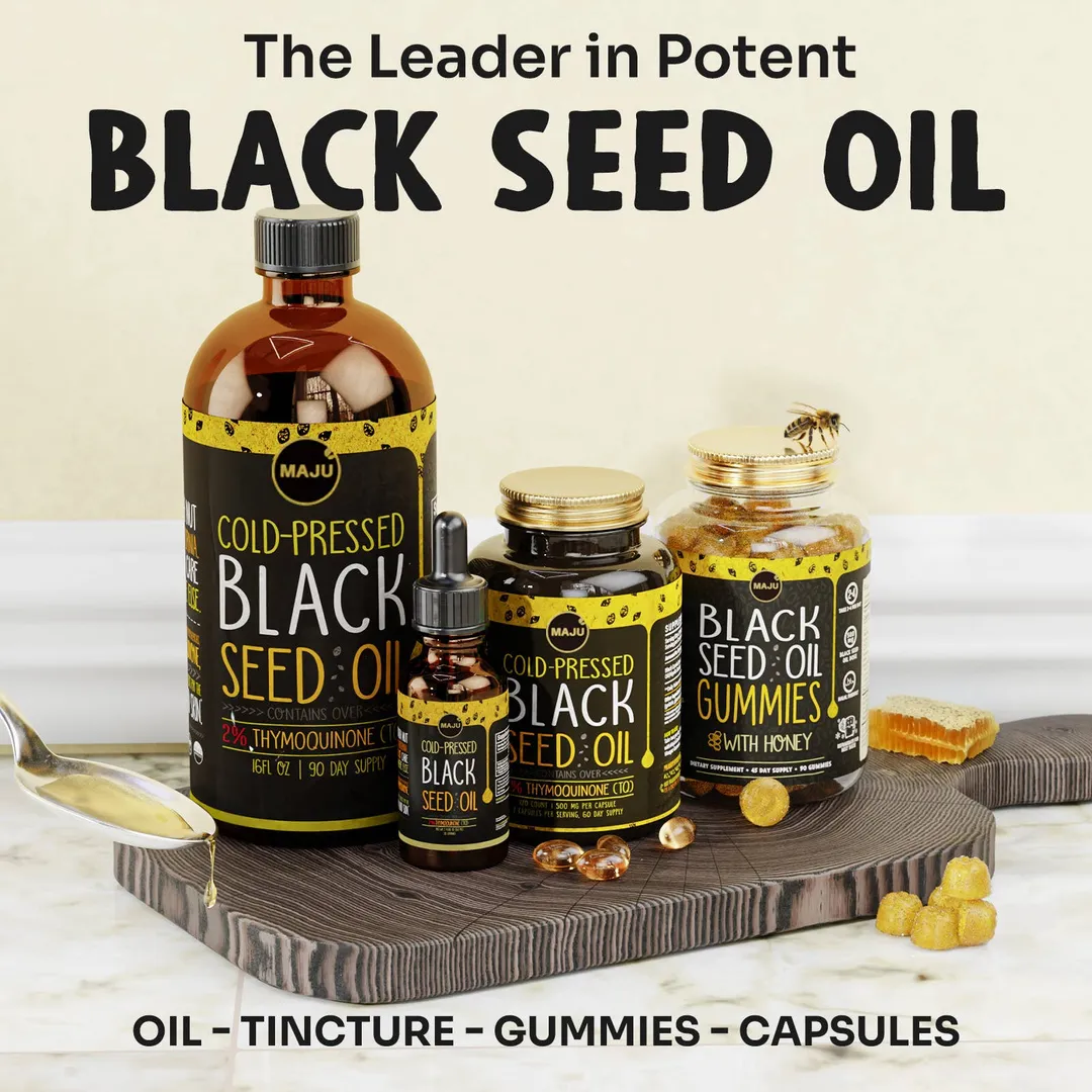 MAJU Black Seed Oil (8oz)