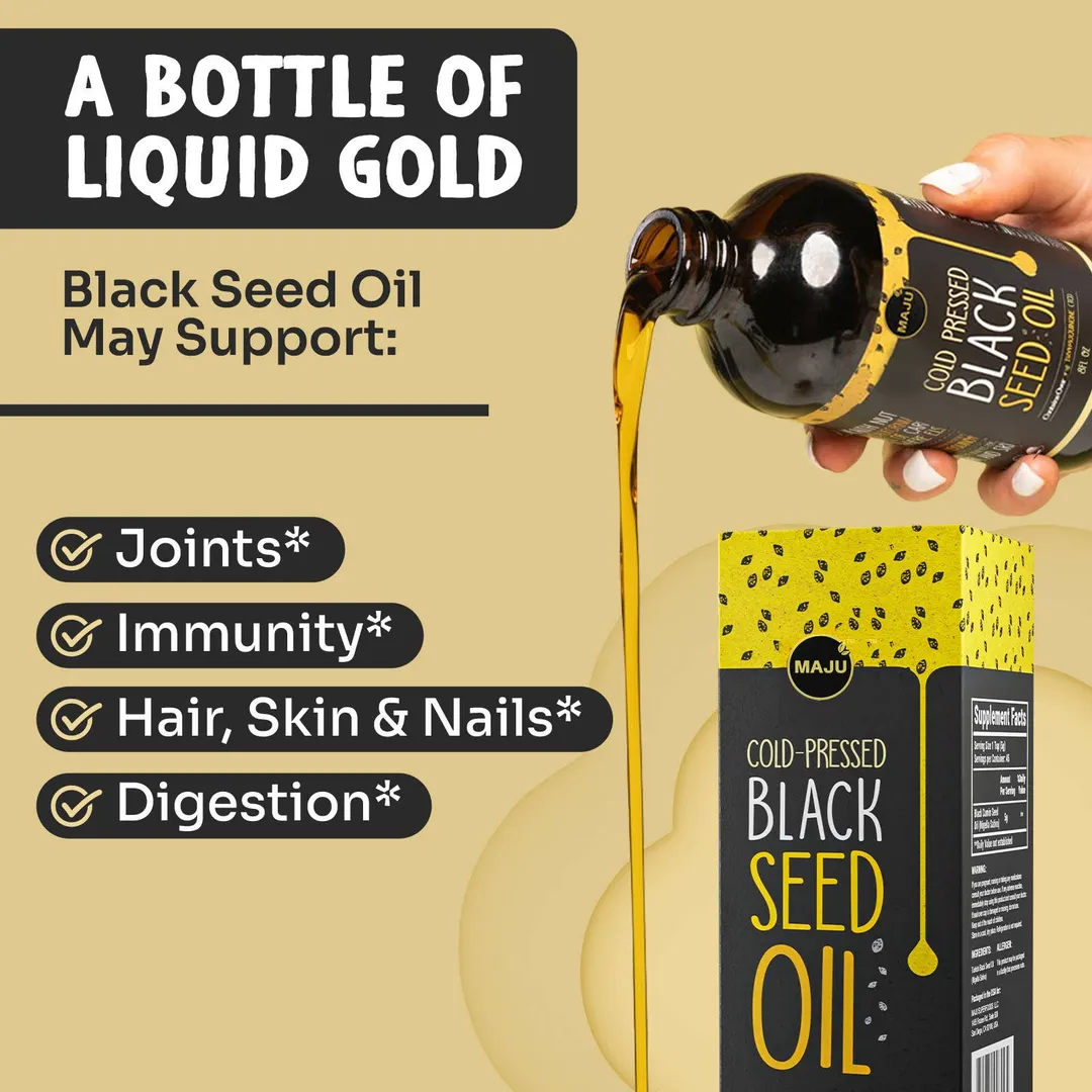 MAJU Black Seed Oil (8oz)
