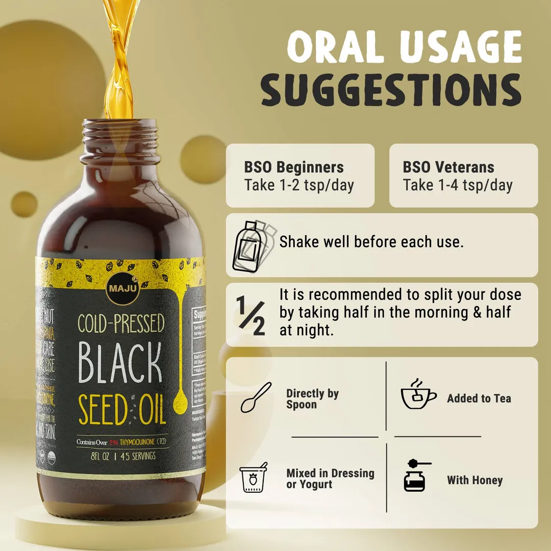 MAJU Black Seed Oil (8oz)