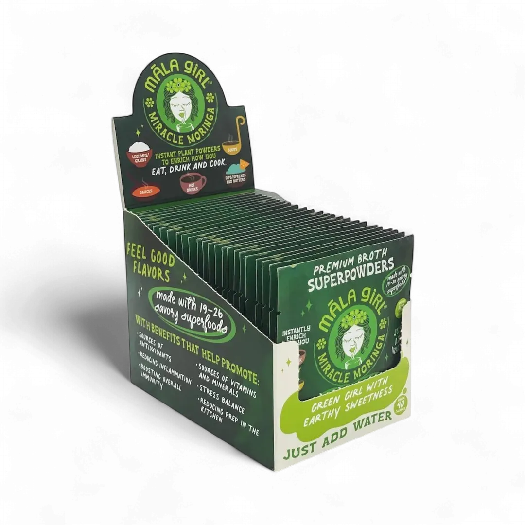 Superfood Broth Powder + Instant Soup Base with Moringa