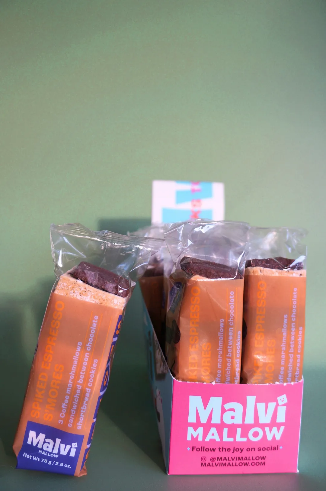 Spiked Espresso S'mores 3-Pack Marshmallows, Case of 12 Packs