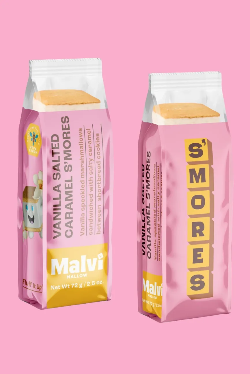 Vanilla Salted Caramel S'mores 3-Pack, Case of 12 Packs