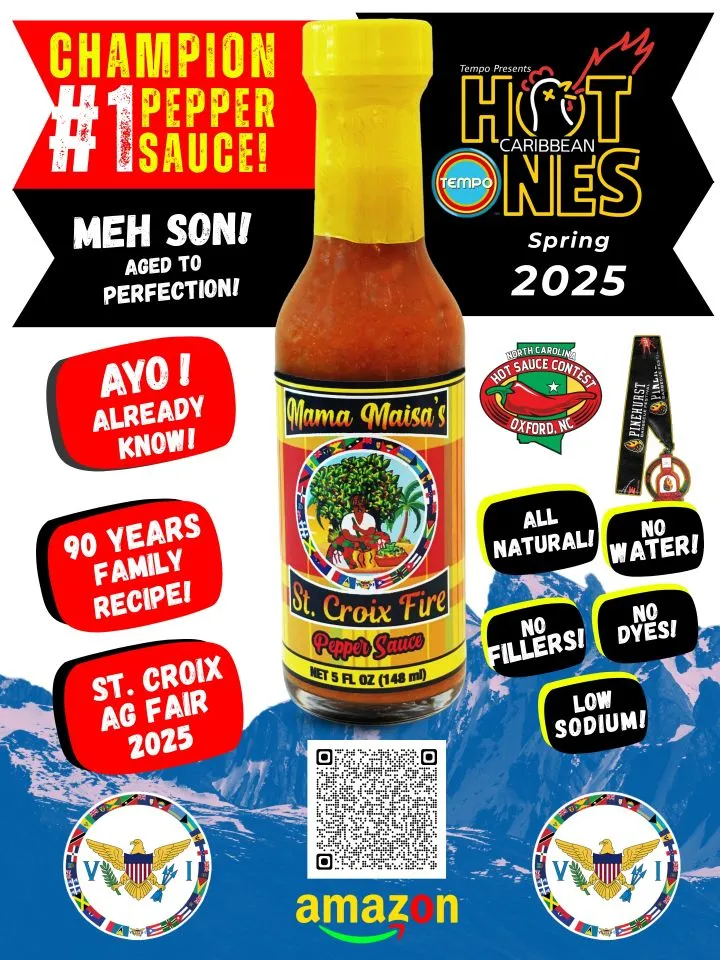 St. Croix Fire Scotch Bonnet Pepper Sauce