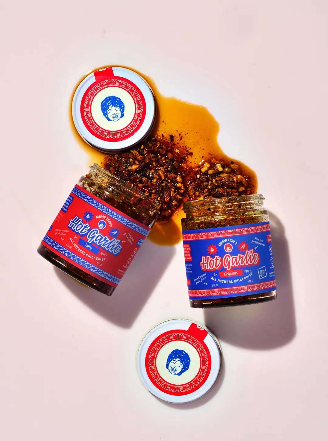 Hot Garlic Chili Crisp - Original- All Natural