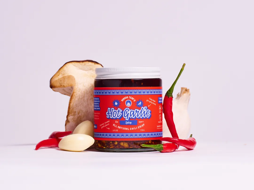 Hot Garlic Chili Crisp - Spicy - All Natural