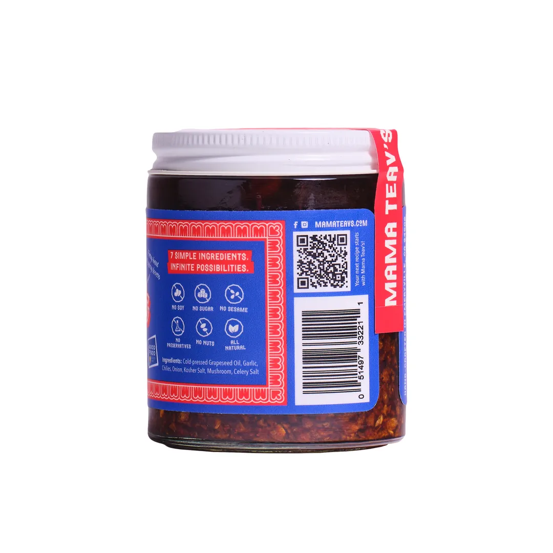 Hot Garlic Chili Crisp - Original- All Natural