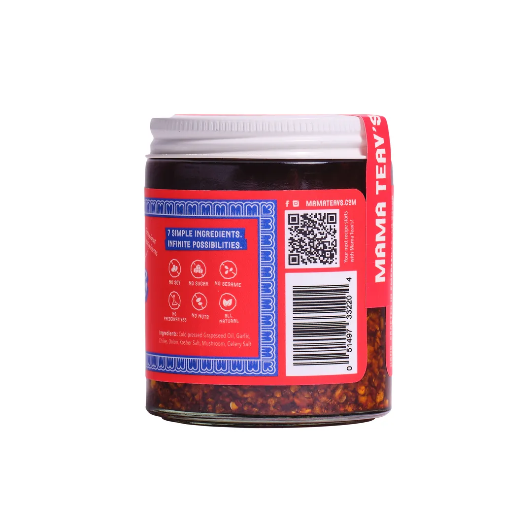 Hot Garlic Chili Crisp - Spicy - All Natural