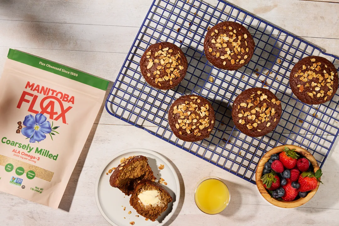Coarsely Milled Flaxseed