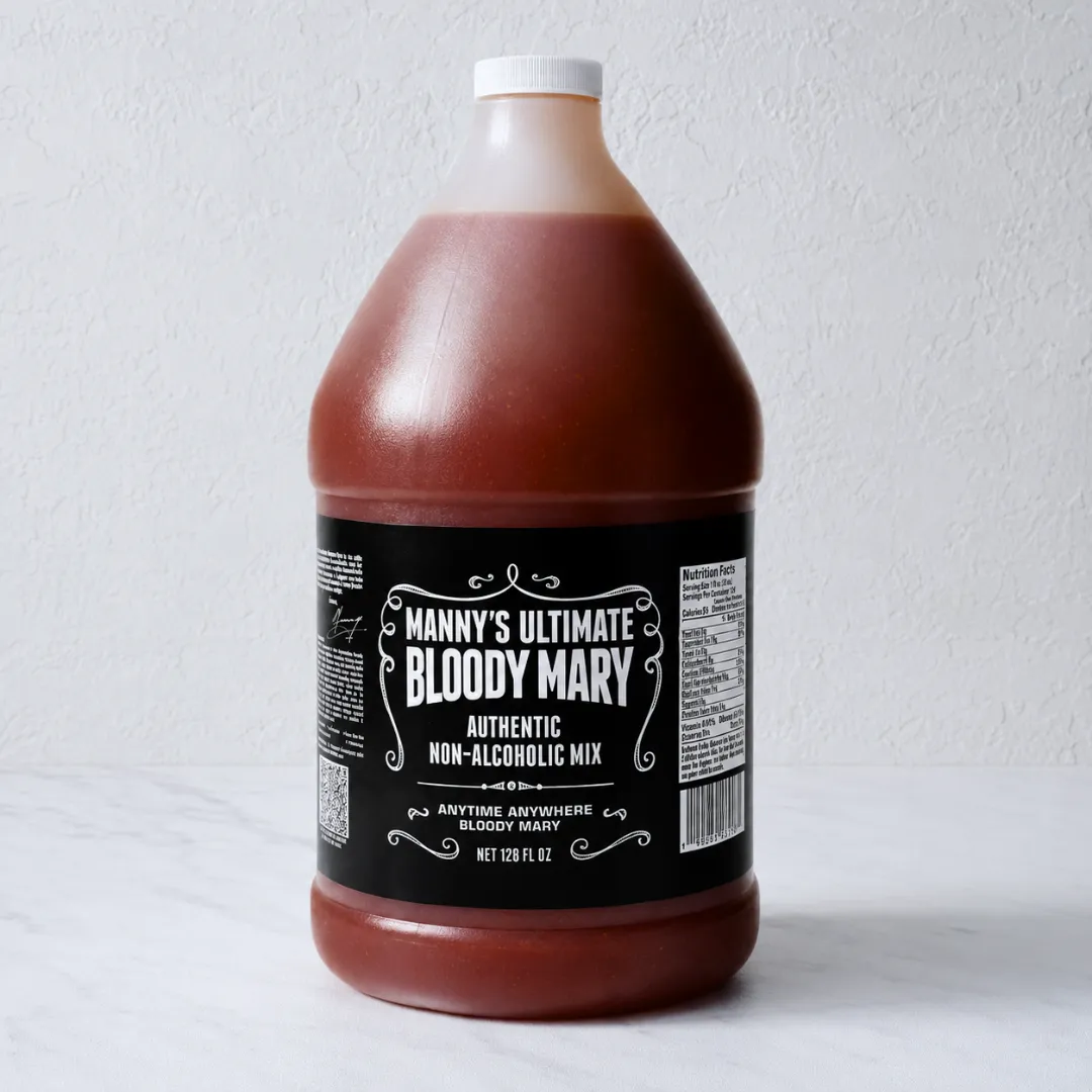 1L Manny's Ultimate Bloody Mary Authentic Non-Alcoholic Mix