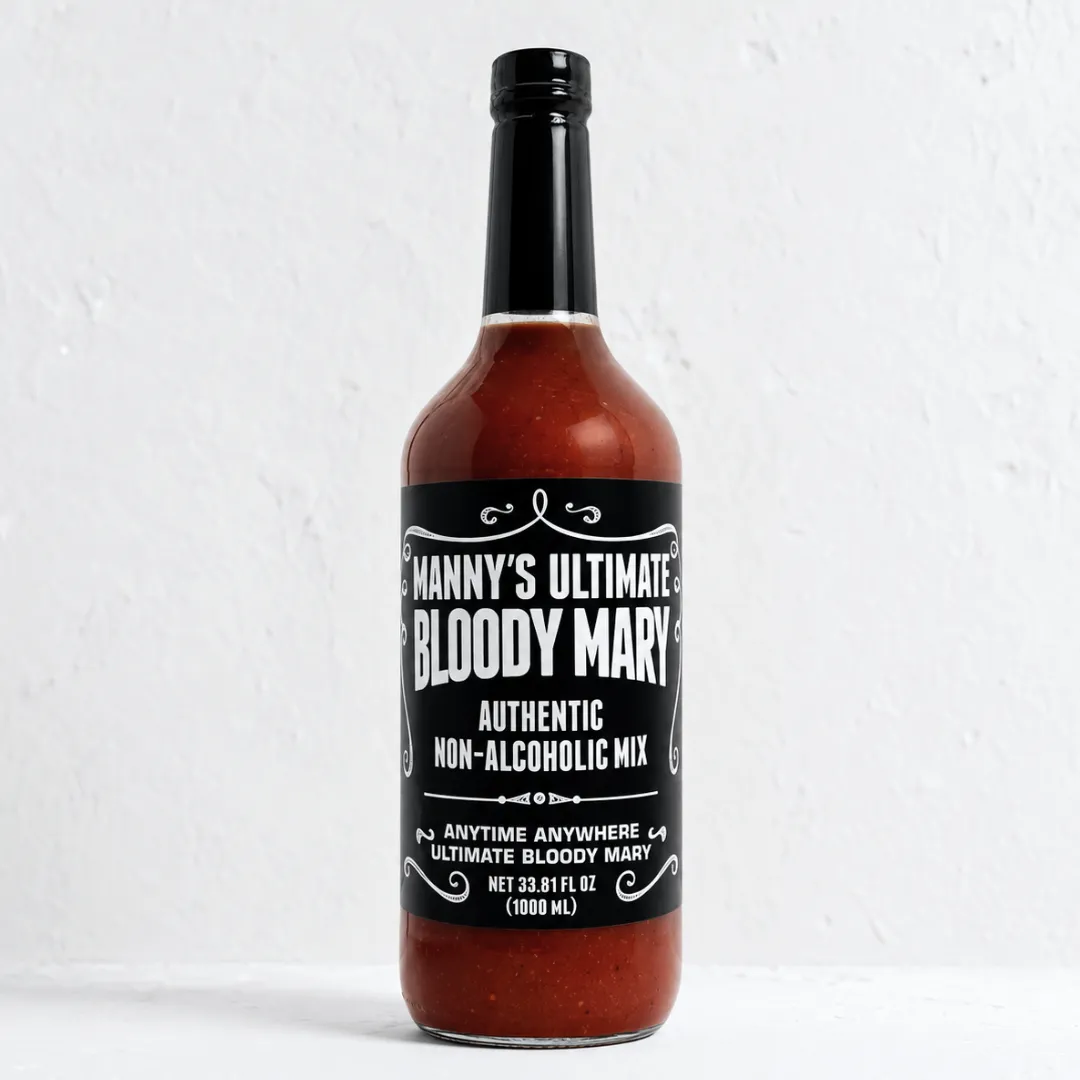 1 Gallon Manny's Bloody Mary Authentic Non-Alcoholic Mix