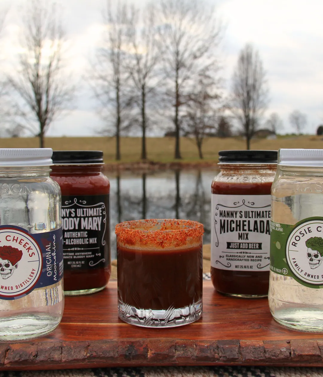 25oz Jar Manny's Bloody Mary Authentic Non-Alcoholic Mix