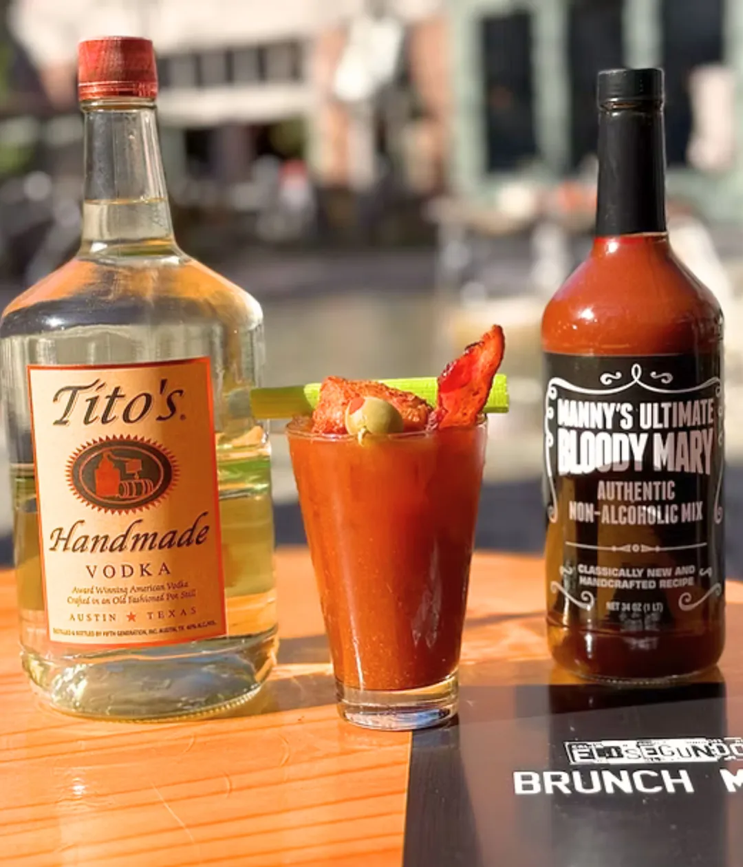 25oz Jar Manny's Bloody Mary Authentic Non-Alcoholic Mix