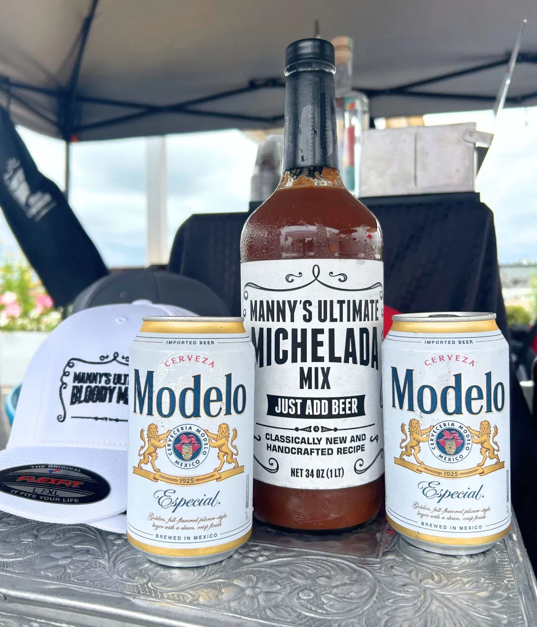 1L Manny's Ultimate Michelada Authentic Non-Alcoholic Mix