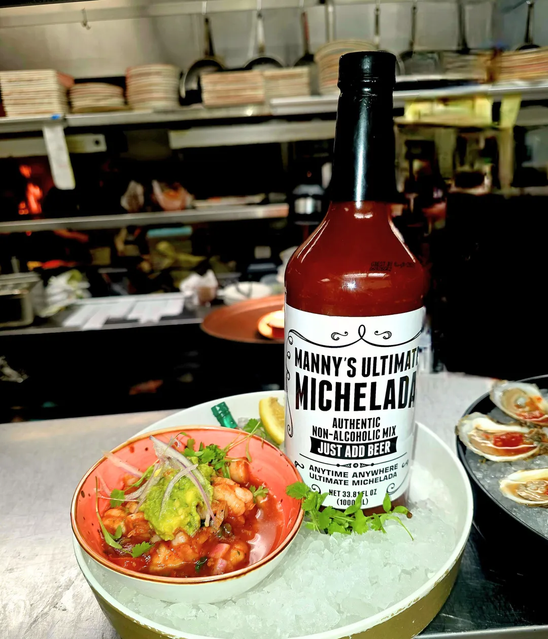 1L Manny's Ultimate Michelada Authentic Non-Alcoholic Mix