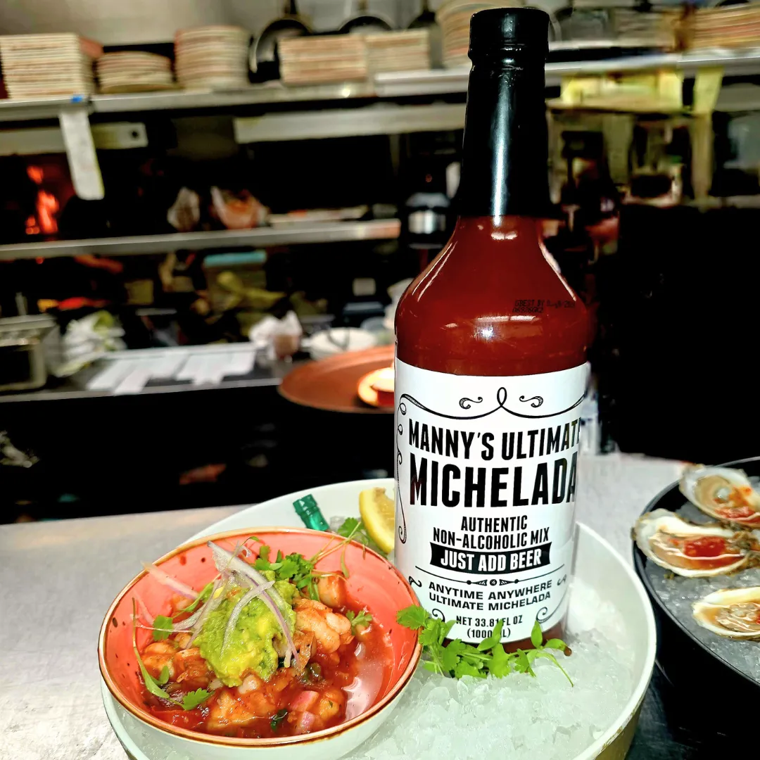 1 Gallon Manny's Michelada Authentic Non-Alcoholic Mix