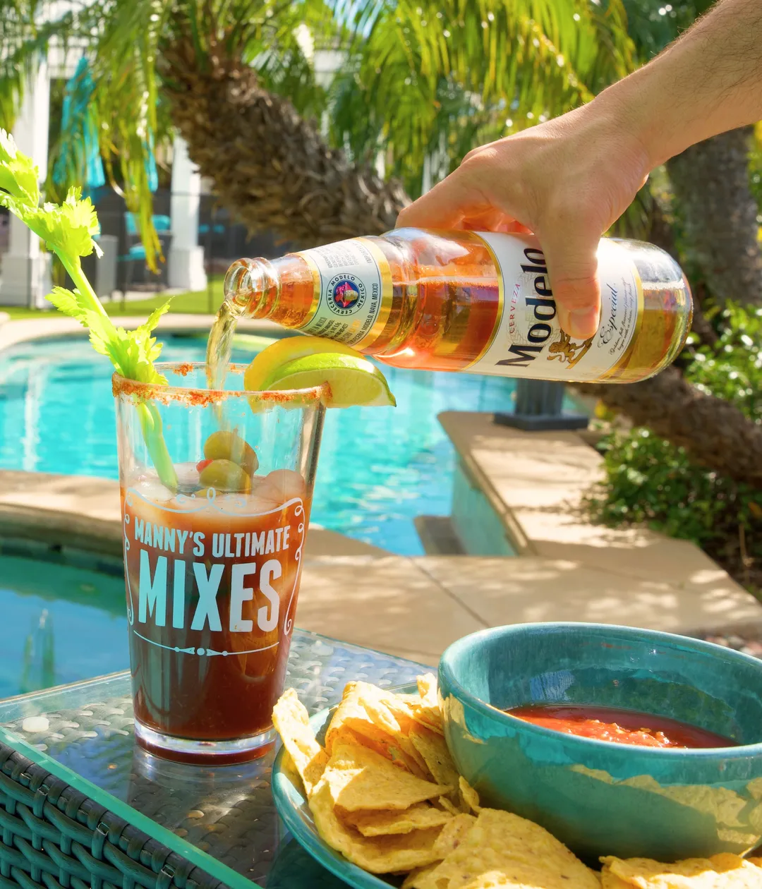 1 Gallon Manny's Michelada Authentic Non-Alcoholic Mix